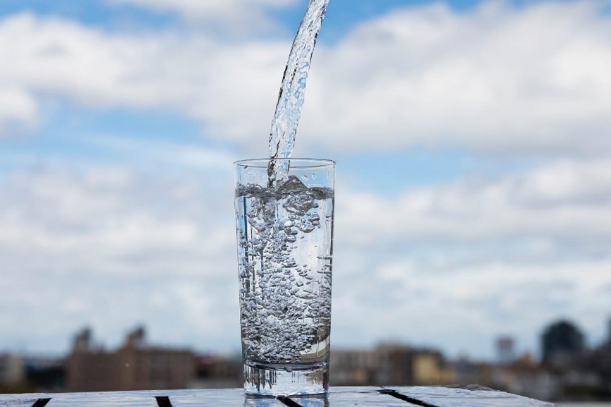 Glass of water