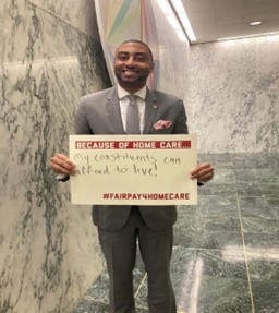 Bronx Senator Jamaal Bailey share his thoughts on home Care.